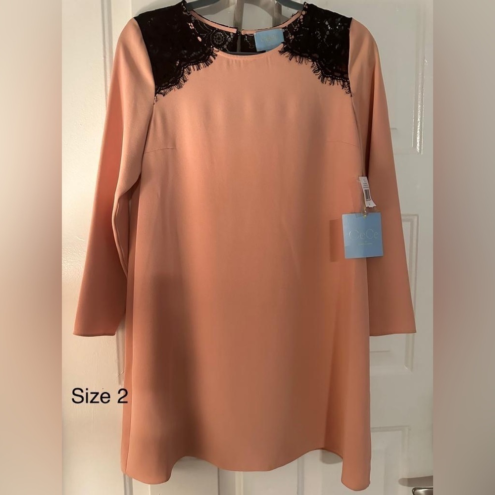 CeCe blush pink dress